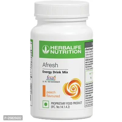 Herbalife Afresh Energy Drink Nutrition Drink Energy Drink (50 g, peach Flavored)-thumb0