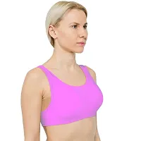 Women's Nylon Cotton Bra-thumb1