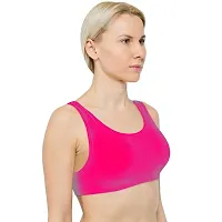 Women's Nylon Cotton Bra-thumb1