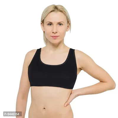 INDIROCKS Women Yoga Bra Running Bra Sports Bra Stretchable Non-Padded and Non-Wired Bra for Women/Girls, Freesize-thumb4