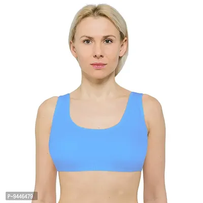 Buy POOJARAGENEE Women's Pure Cotton Sports Bra for Gym, Athletic, Yoga  Online In India At Discounted Prices