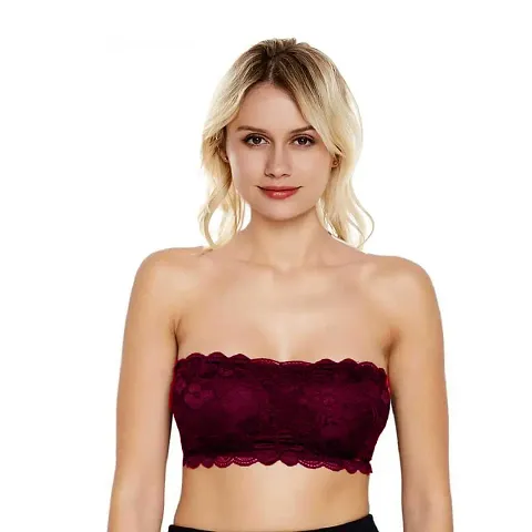 Stylish Spandex Solid Bras For Women