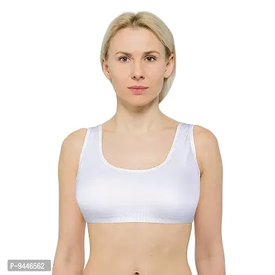 INDIROCKS Women Yoga Bra Running Bra Sports Bra Stretchable Non-Padded and Non-Wired Bra for Women/Girls, Freesize-thumb3