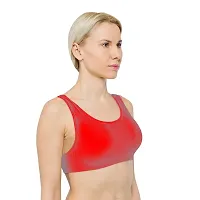 INDIROCKS Women Yoga Bra Running Bra Sports Bra Stretchable Non-Padded and Non-Wired Bra for Women/Girls, Freesize-thumb1