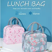 Pink Insulated Thermal Cooler Lunch Bag-thumb4