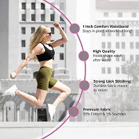 Women Yoga Running Sport Short Combo of 2-thumb4