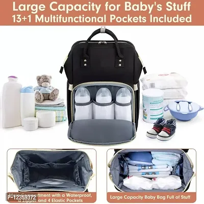 Diaper Bag Backpack Foldable Mummy Bag bagpack Waterproof, Washable for Girls and Boys-thumb2