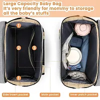 Diaper Bag Backpack Foldable Mummy Bag bagpack Waterproof, Washable for Girls and Boys-thumb1