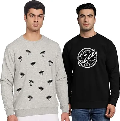 Fancy Sweatshirts for Men Pack Of 2