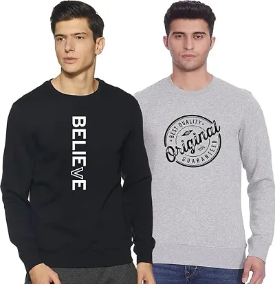 Fancy Sweatshirts for Men Pack Of 2