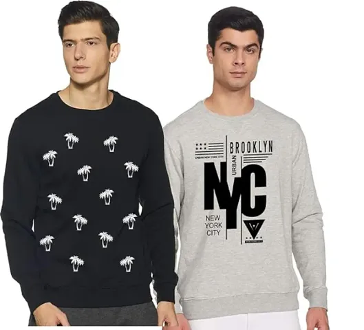 Fancy Sweatshirts for Men Pack Of 2