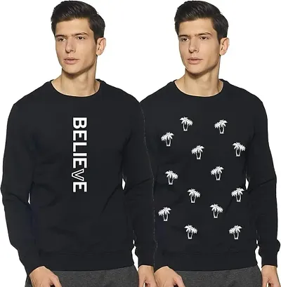 Fancy Sweatshirts for Men Pack Of 2