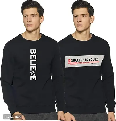 Fancy Cotton Sweatshirts for Men Pack Of 2