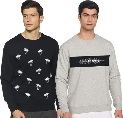 Fancy Sweatshirts for Men Pack Of 2