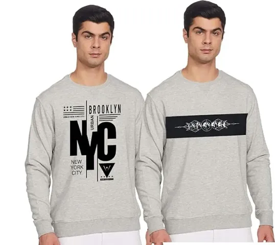 Fancy Sweatshirts for Men Pack Of 2