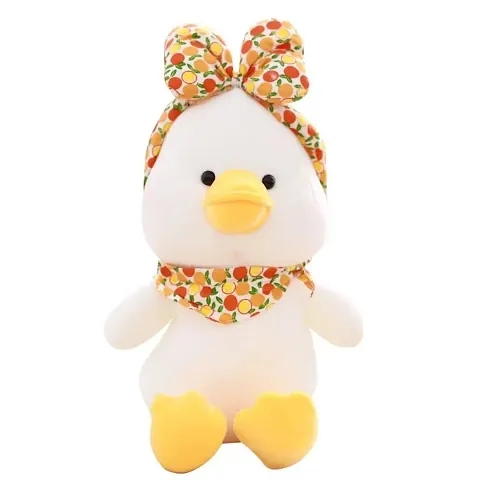 RAJA DHIRAJ Cute Yellow Duck Plush Toys Soft Stuffed Animals Dolls Toy for Kids Children Baby Girls Christmas Gifts (Yellow Duck)