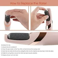 TAKSH ENTERPRISE Electric Callus Remover Rechargeable Cordless Foot File Easy Grip Adjustable Power Pedi Feet Care for Dead Hard Skin Cracked Heels-thumb2