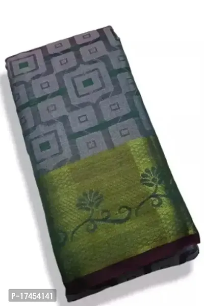 Stylish Art Silk Multicoloured Saree without Blouse piece For Women