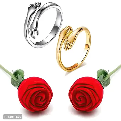 Noble Pack Noble Rose Ring Box - Flower Heart Engagement Ring India | Ubuy