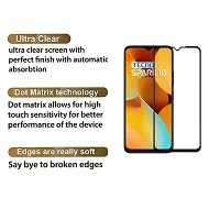 Pikka Tempered Glass For Tecno Spark 10 Screen Protector Edge to Edge Coverage with 11D HD Clearances Tempered Glass TECNO SPARK 10 (Pack of 2)-thumb3