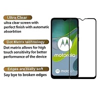 Pikka Tempered Glass For Motorola Moto E13 Screen Protector Edge to Edge Coverage with 11D HD Clearance Tempered Glas MOTOROLA MOTO E13 (Pack of 1)-thumb2