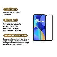 Pikka Tempered Glass For Tecno Spark 10 5G Screen Protector Edge to Edge Coverage with 11D HD Clearances Tempered Glass TECNO SPARK 10 5G (Pack of 1)-thumb3