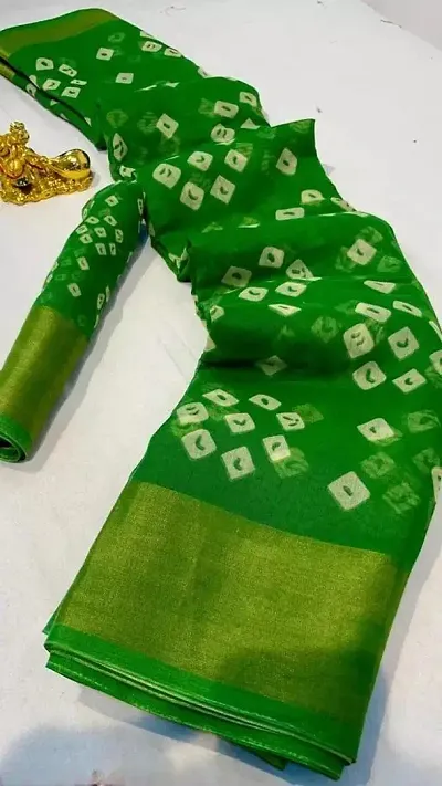 Alluring Cotton Saree with Blouse piece 