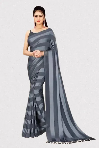 Attractive Georgette Saree with Blouse piece 