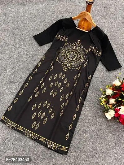 Stylish Fancy Designer Crepe Kurta for Womens