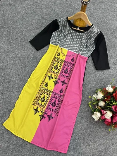 Exclusive Designer Crepe Kurti for Women