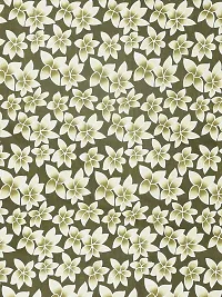 ROMEE 144 TC Premium Floral Modern Style Polycotton Flat Luxurious Beautiful Soft Comfort Designer Floral Pattern 1 Double Size Bed Bedsheet (224 cm x 242 cm) and 2 Pillow Covers (43 cm x 68 cm) - (Green)-thumb3