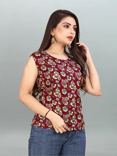 Elegant Silk Top For Women