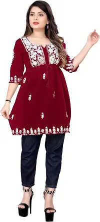 Elegant Georgette Short Kurta For Women