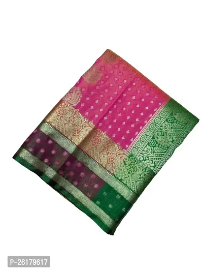 Classic Art Silk Saree with Blouse piece For Women