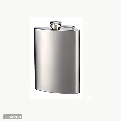 Modern Stainless Steel Alcoholic Hip Flask For Mail and Women-thumb0