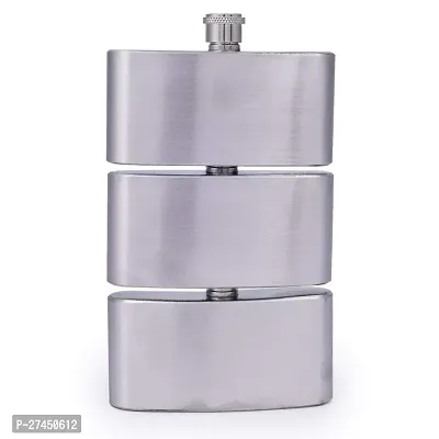 Modern Stainless Steel Alcoholic Hip Flask For Mail and Women