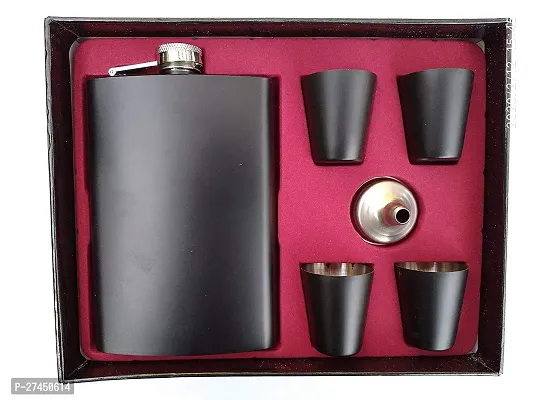 Modern Stainless Steel Alcoholic Hip Flask For Mail and Women