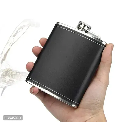 Modern Stainless Steel Alcoholic Hip Flask For Mail and Women