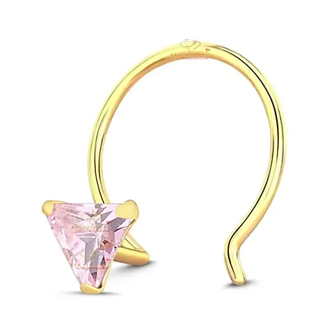 Raigur LETS HAVE A BRIGHT STAR Colour 14K Nose Pin