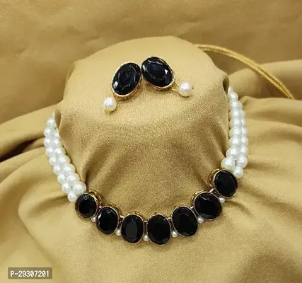 Pearl layered Neacklace-thumb0