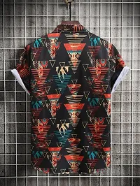 Trendy Rayon Printed Shirt For Men-thumb3