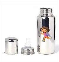 HAUSA07 BPA-free steel baby bottle With Colour Cartoon Characters-thumb3