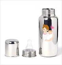 HAUSA07 Steel Bottle With Colour Cartoon Characters- 255ML- KC09-thumb2