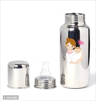 HAUSA07 Steel Bottle With Colour Cartoon Characters- 255ML- KC09-thumb3