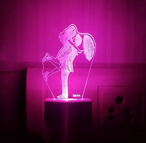 Buy NSPARK You are My Life Lamp 3D Light 7 Colors Changing