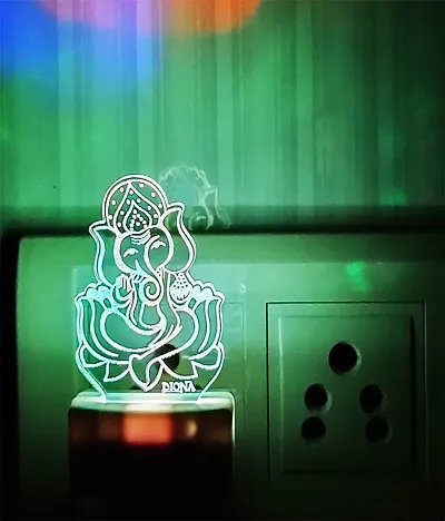 Color changing led store 3d illusion light