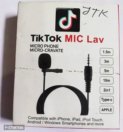 TIK TOK MIC LAV MICROPHONE MICROPHONE-thumb0