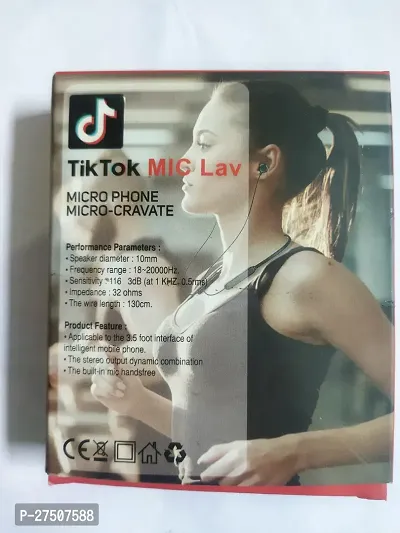 TIK TOK MIC LAV MICROPHONE MICROPHONE-thumb3