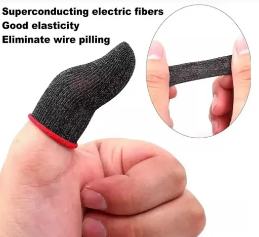 Trendy Solid Gaming Finger Sleeves