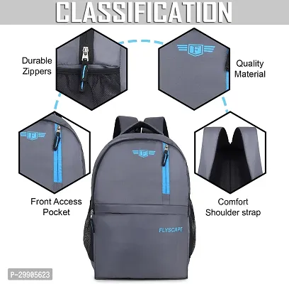 Classic Terror Grey Skyblue Bag 25 L Backpack-thumb4